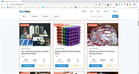 Wholesale Lots and Liquidation Auctions .
